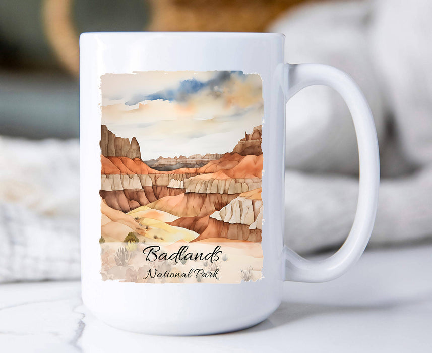 Badlands National Park South Dakota  Coffee Mug