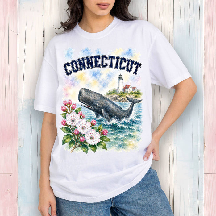Connecticut State Bird and Animal T-Shirt