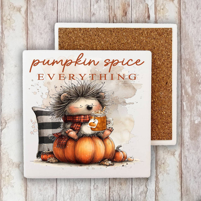 Pumpkin Spice Evrything  Stone Coaster