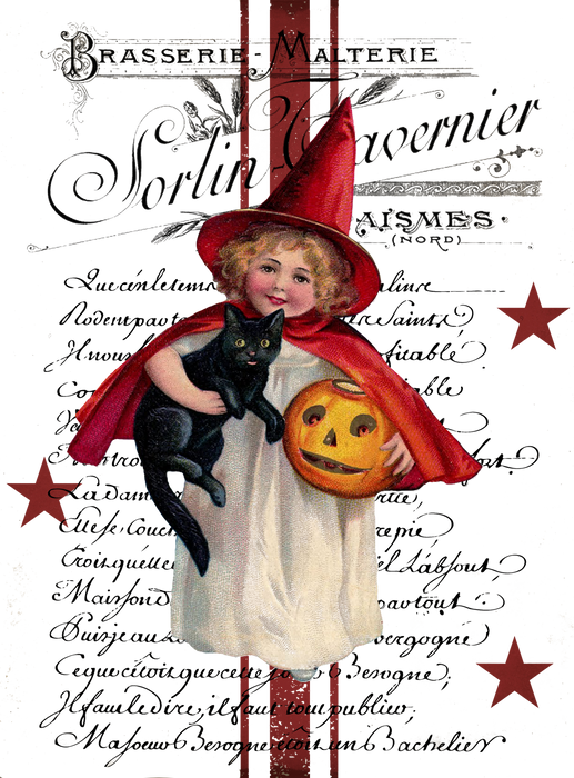 Vintage Halloween Trick or Tweet