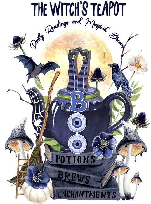 Halloween Witch's Teapot Brews