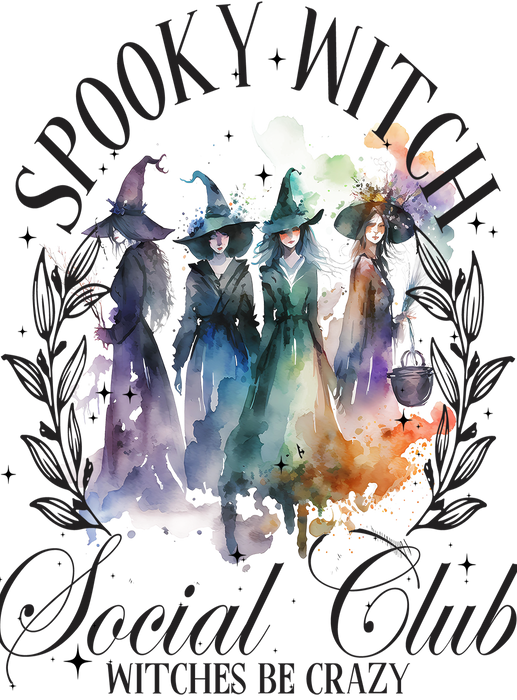 Halloween Spooky Witch Club