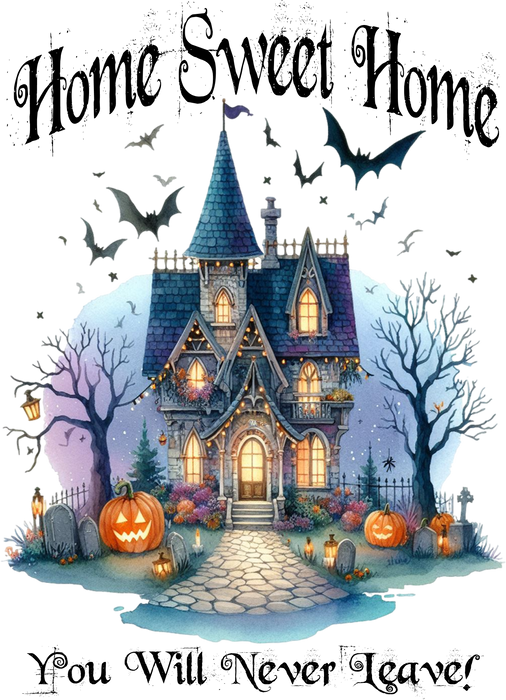 Halloween Masion Home Sweet Home