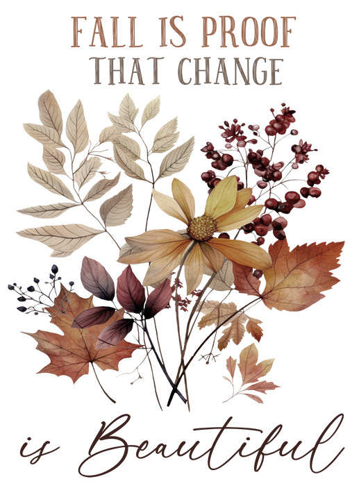 Autumn Fall  Is proof of Change