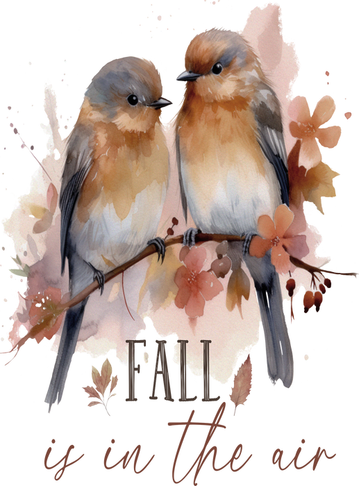 Autumn Fall is in the Air Birds