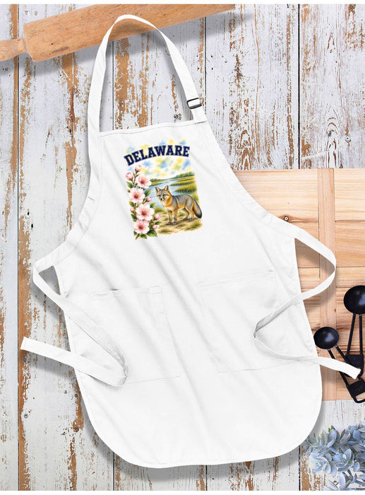 Delaware State Bird and Animal Apron