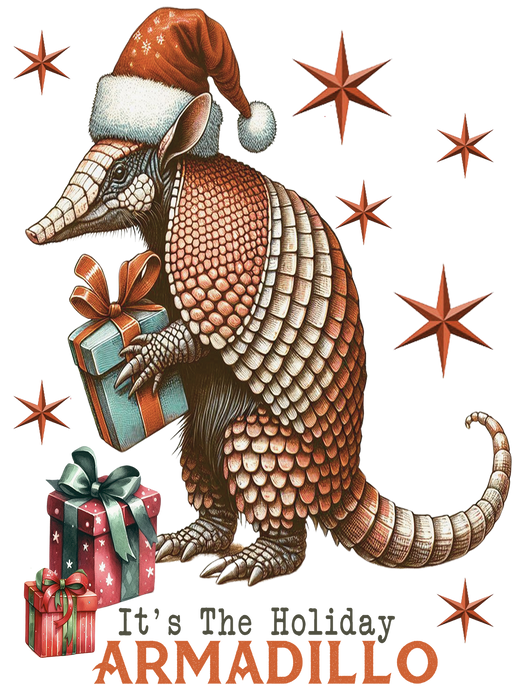 It's the Christmas Armadillo