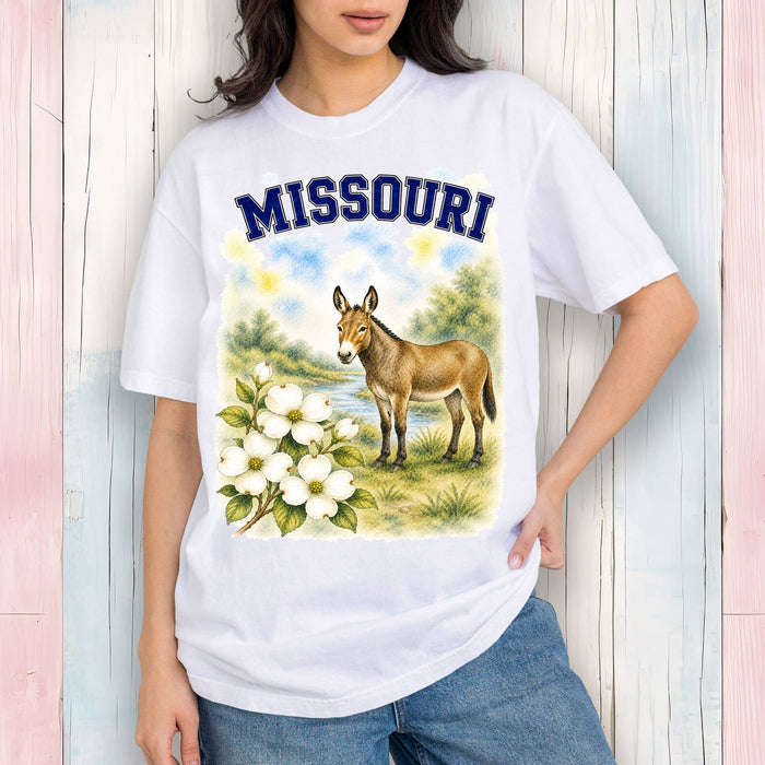Missouri State Bird and Animal T-Shirt