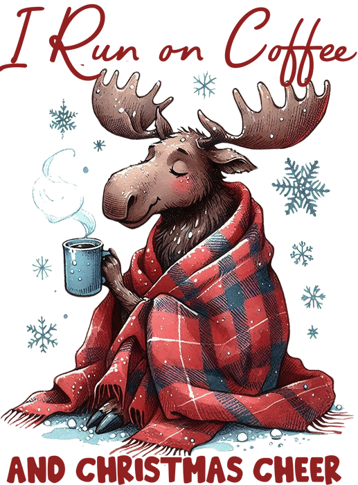 Christmas Moose Run on Coffee