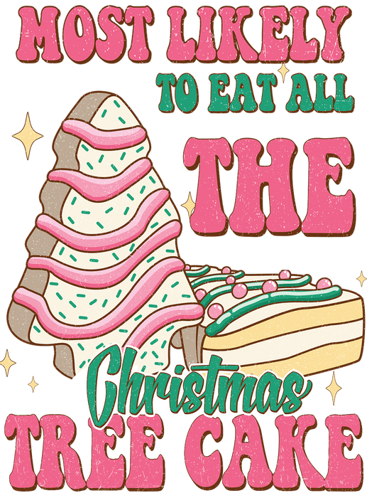 Christmas Eat Christmas Tree Cakes
