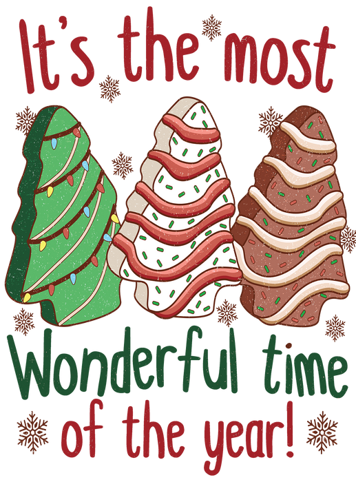 Christmas Tree cakes Wonderful Time