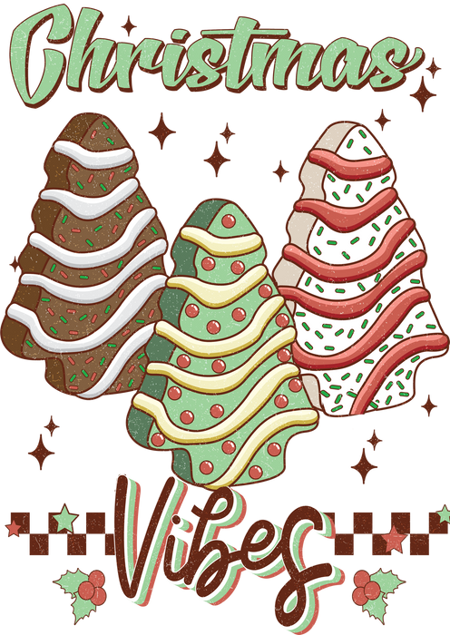 Christmas Vibes Tree Cakes