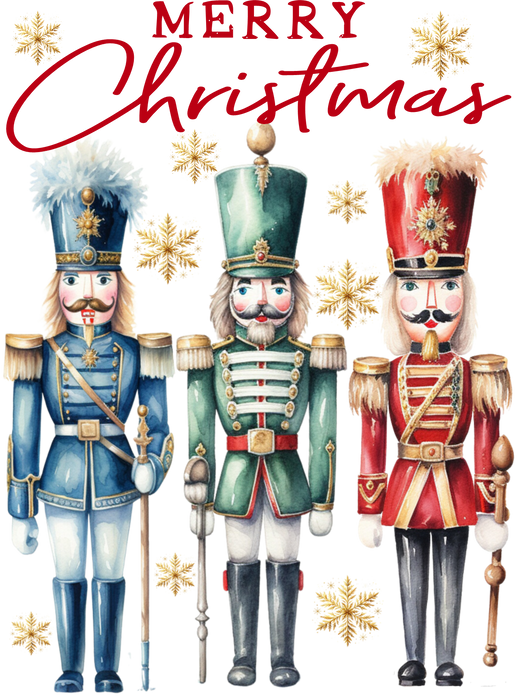 Merry Christmas Holiday Nutcrackers