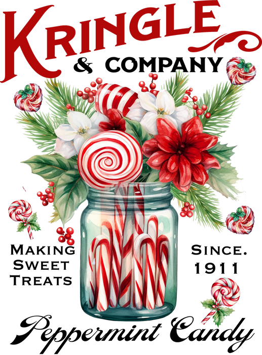 Christmas Kringle Peppermint Candy