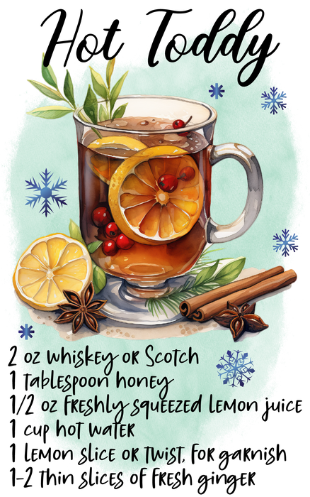 Christmas Cocktail Hot Toddy Recipe