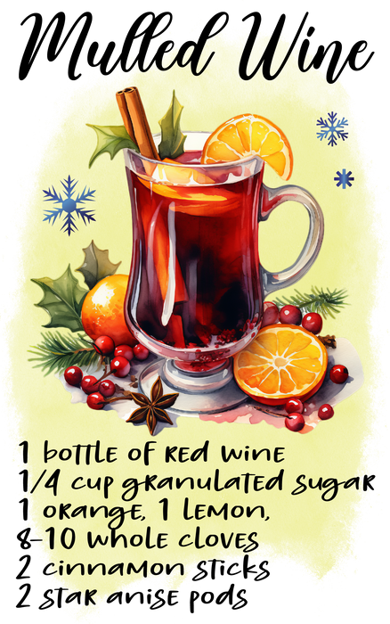 Christmas Cocktail Mulled Wine Recipe