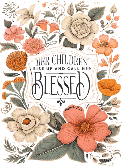 Mothers Day Children Call Her Blessed