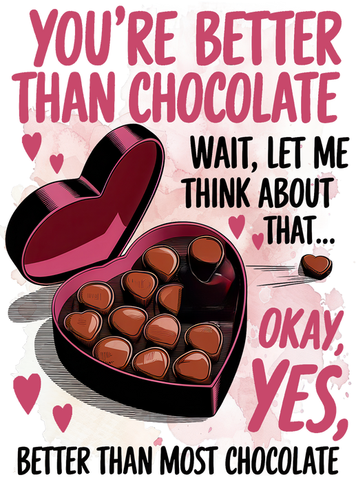 Your Better Than Chocolate Valentine Tea Towel