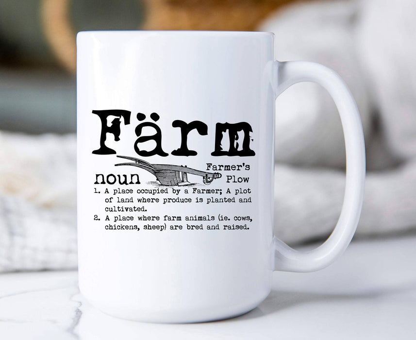 Farm Definition, Coffee Mugs