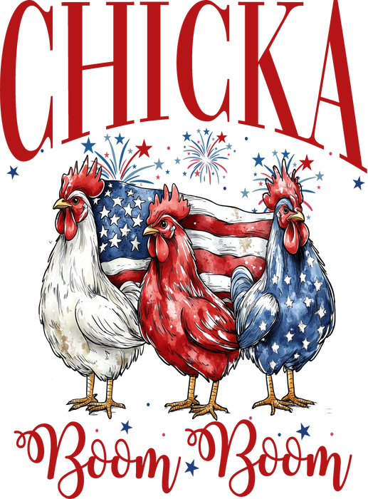 Patriotic Chicka Boom Boom