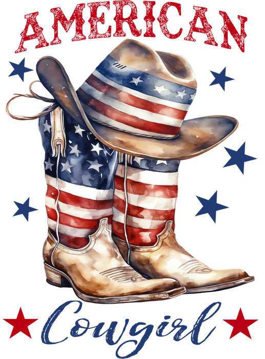 Western American Cowgirl Boots