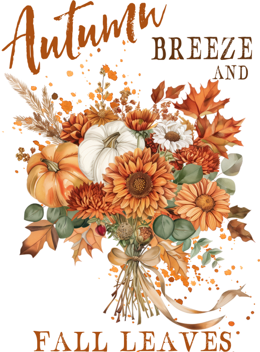 Autumn Breeze and Fall Leaves