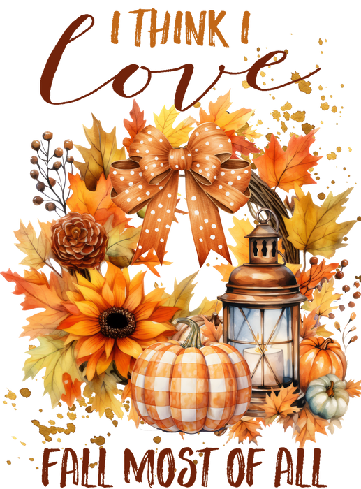 I think I Love Fall the Most