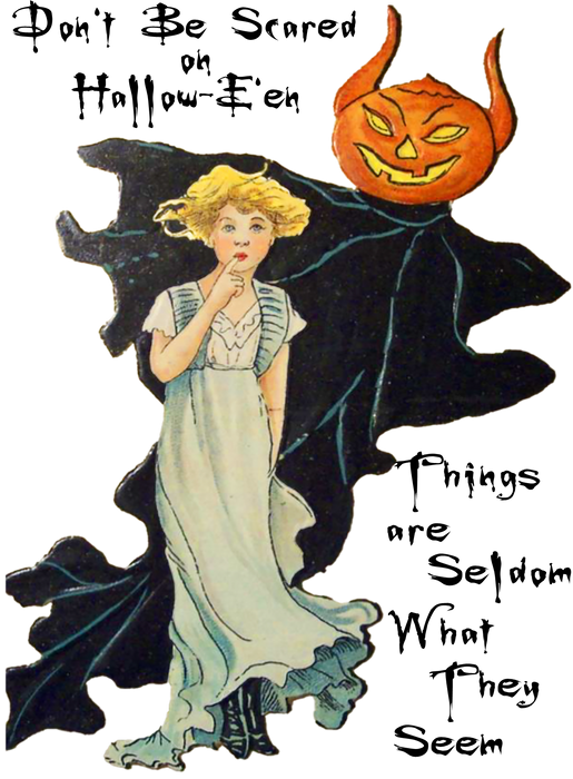 Vintage Halloween Don’t be Scared