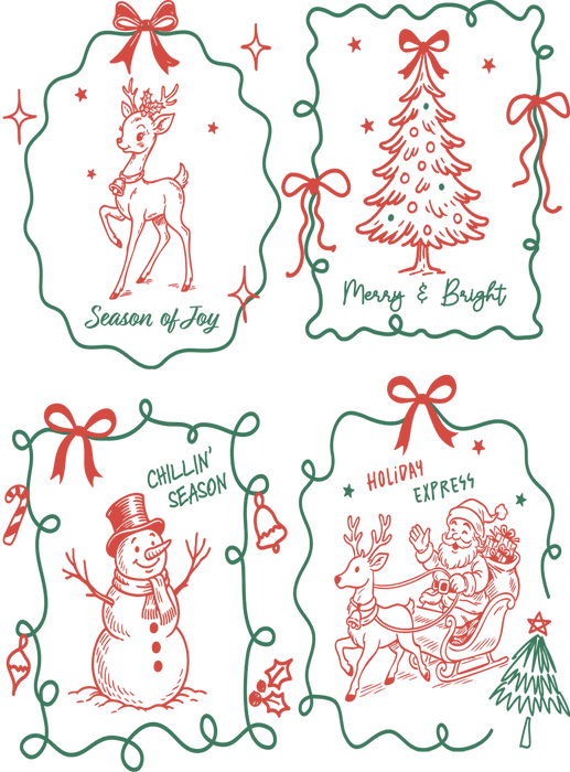 Christmas Hand-Drawn Doodle