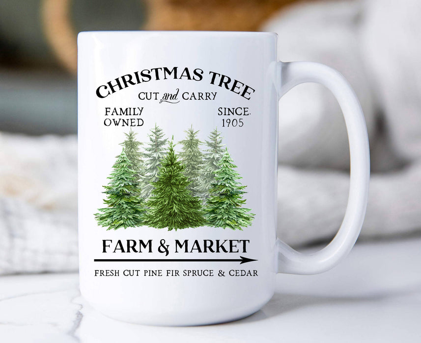 Christmas Tree Farm & Market Coffee Mugs