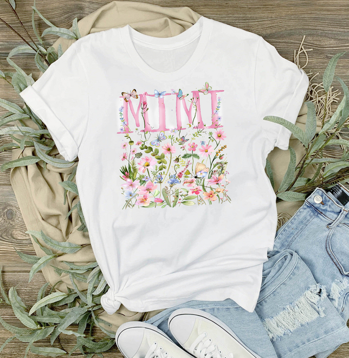 Mother's Day Wild Flowers Mimi T-Shirt