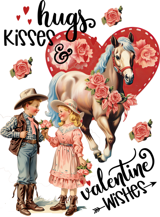 Vintage Western Cowboy Valentine