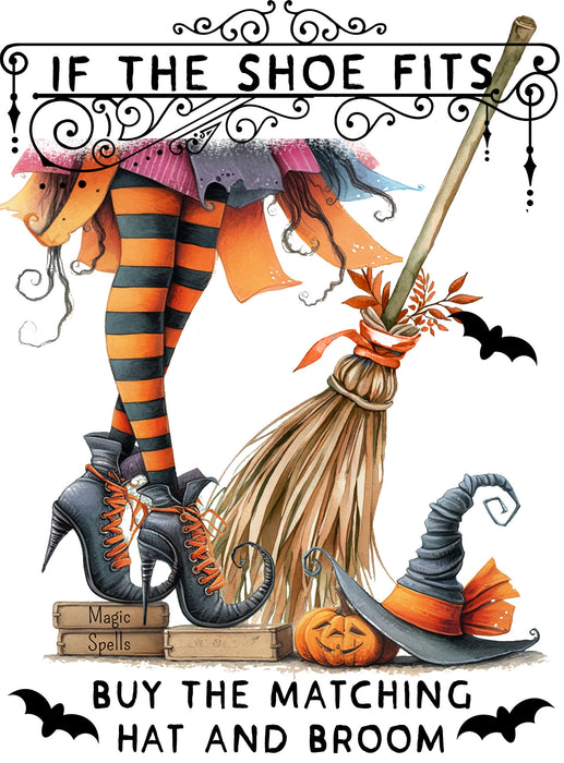 Halloween Witch If the Shoe Fits