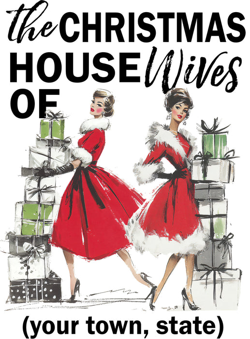Retro Ladies Christmas Housewives