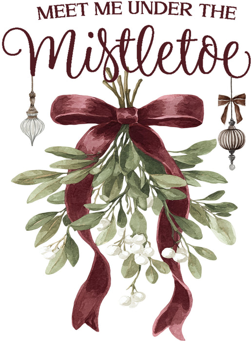 Christmas Meet me under Mistletoe
