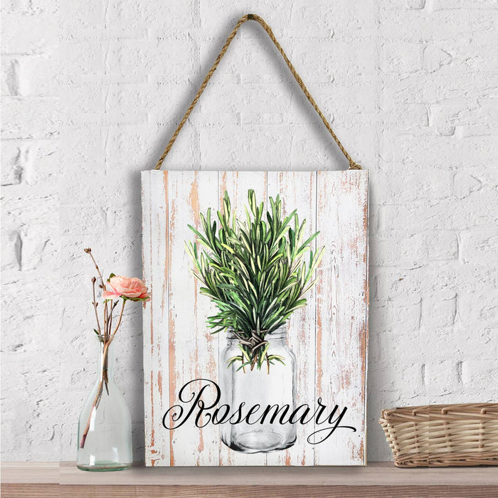 Farm Fresh Herbs Rosemary  Wall Decor