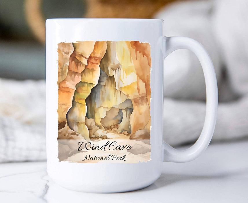 Wind Cave National Park South Dakota  Coffee Mug