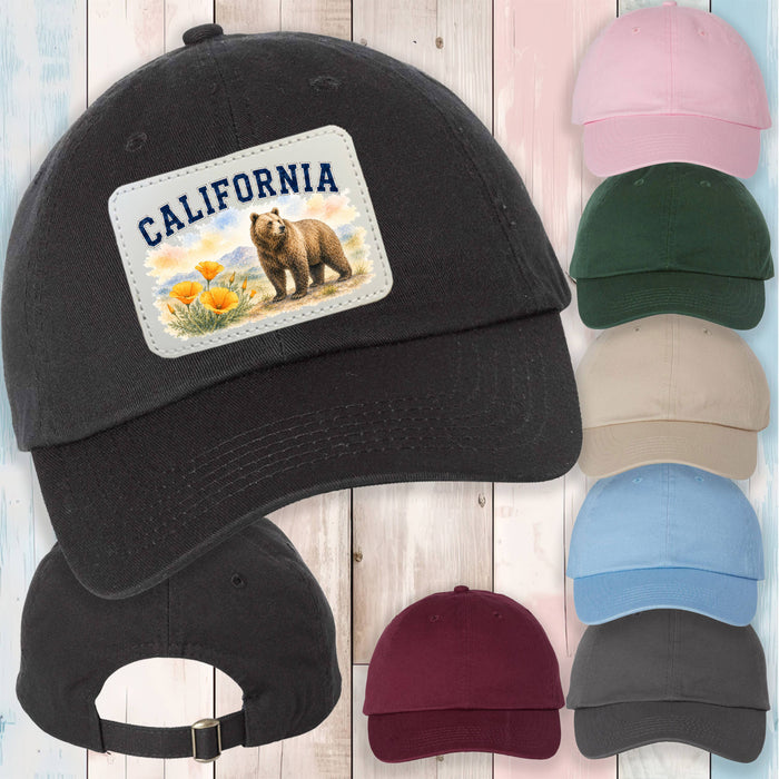 California State Bird and Animal Baseball Hat