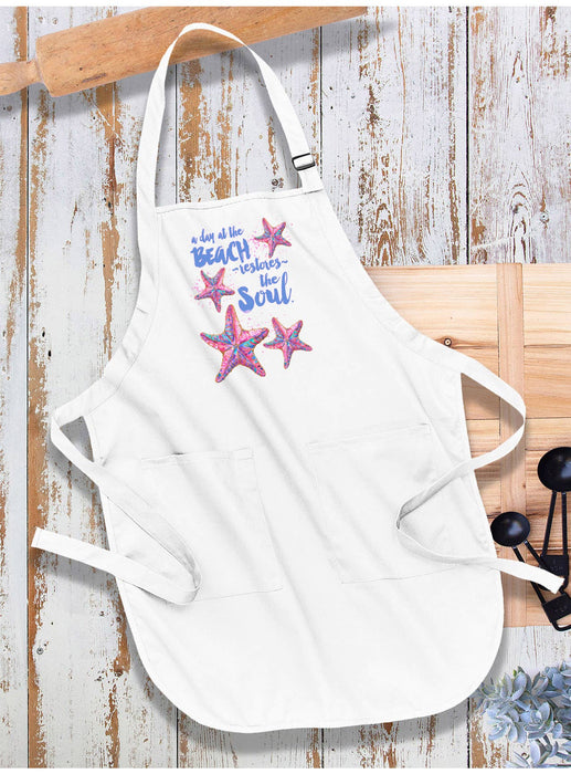 Day at beach restores Soul Starfish Apron