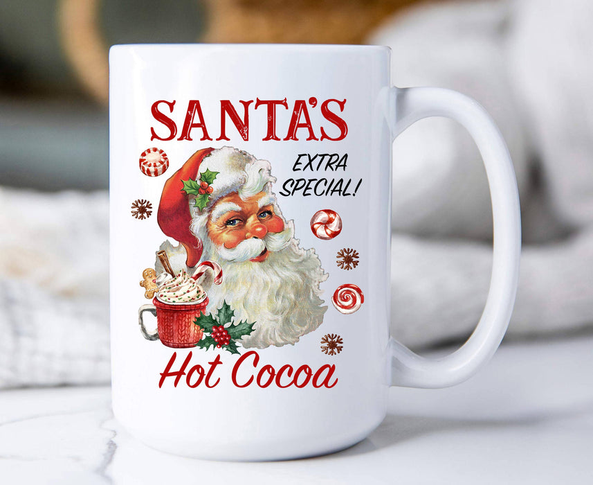 Christmas Santa's Hot Cocoa Coffee Mug