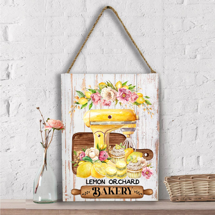 Farmhouse Lemon Orchard Bakery Wall Decor