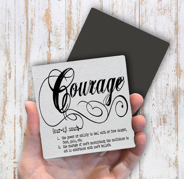 Courage Definition, Magnet Fridge