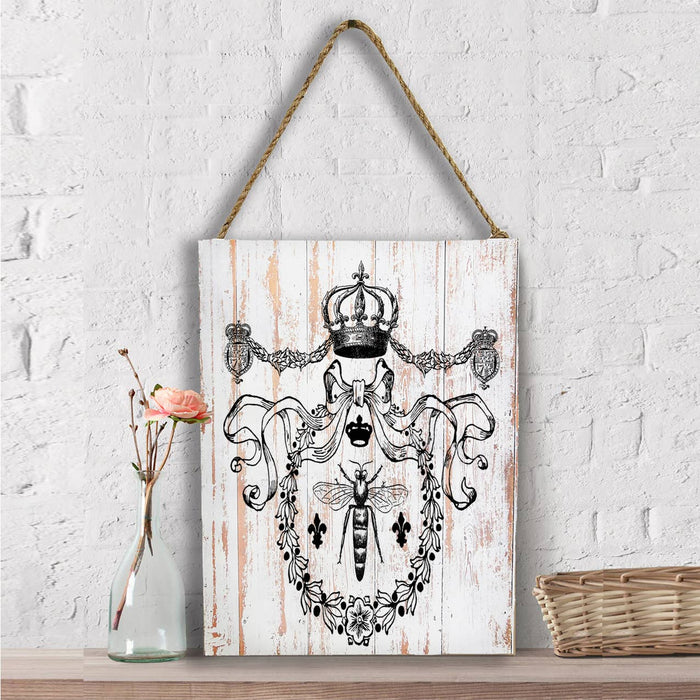 Queen Bee Wreath, Wall Decor