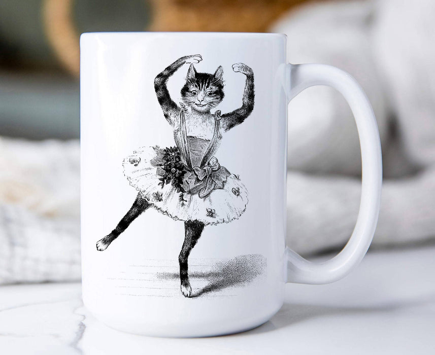 Cat Ballerina, Coffee Mugs