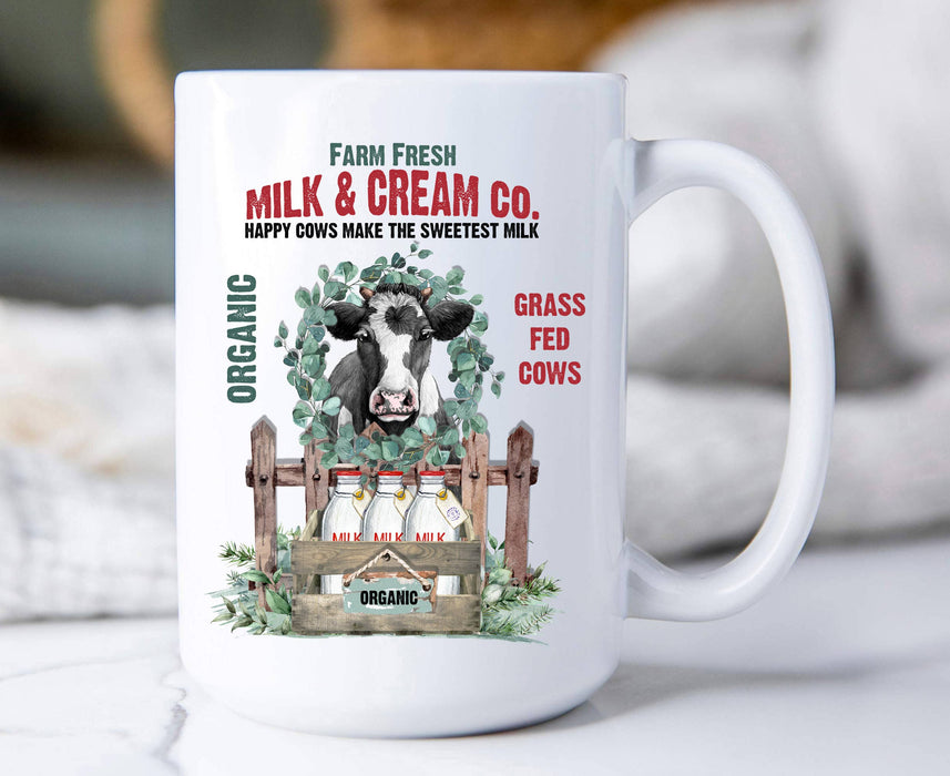 Farm Fresh Milk & Cream Co.  Coffee Mugs