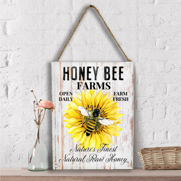 Modern  Farmhouse Honey Bee Wall Decor