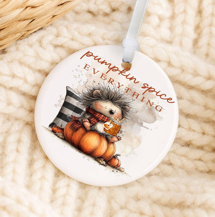 Pumpkin Spice Evrything Ornament