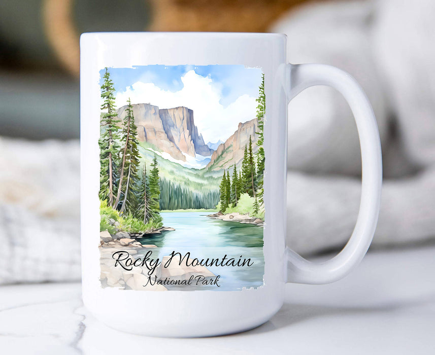 Rocky Mountain National Park Colorado Coffee Mug
