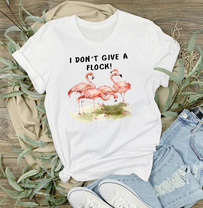Flamingo I Don't Give A Flock T-Shirt