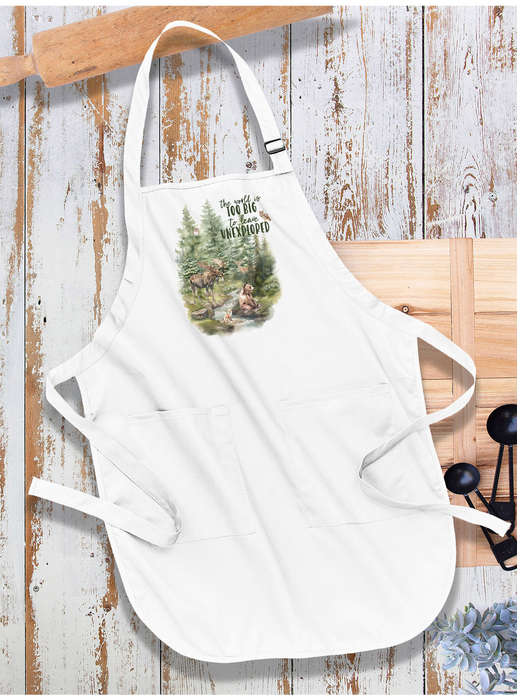 Life beautiful Adventure Woodland Animals Apron